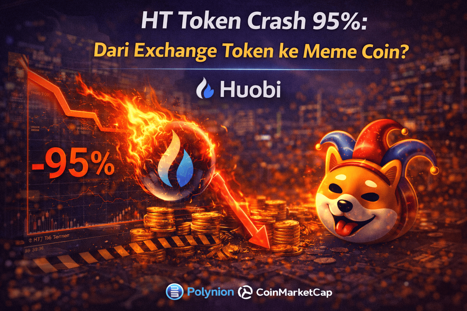 HT Token Crash 95%: Dari Exchange Token ke Meme Coin?
