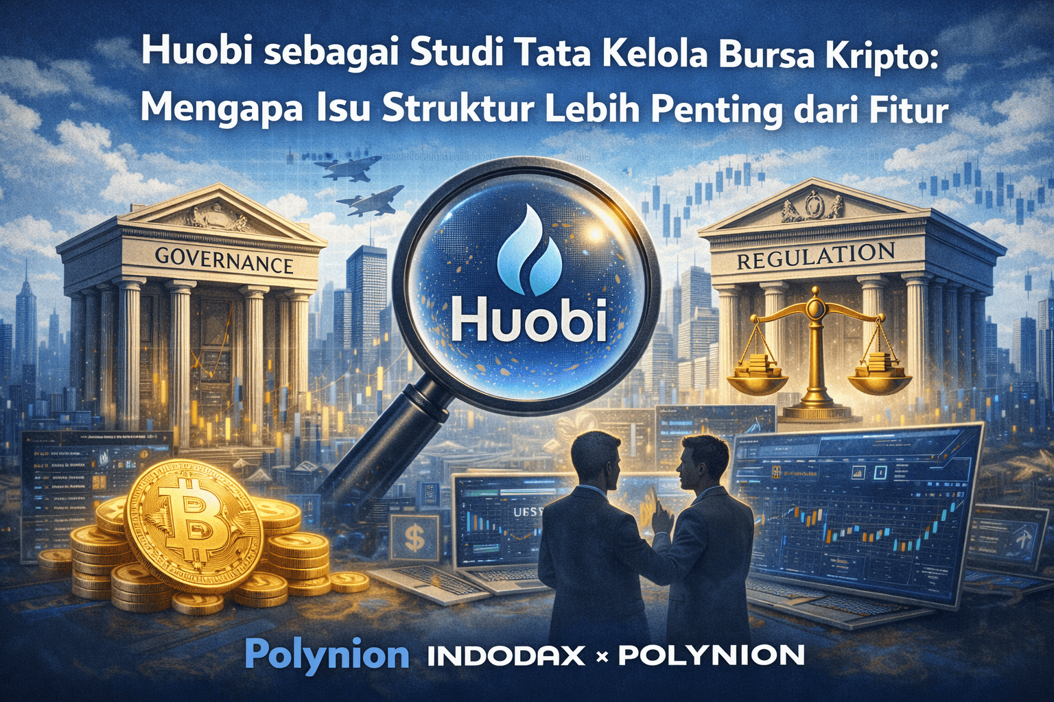 tata kelola Huobi dalam struktur bursa kripto global