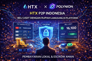 HTX P2P Indonesia: Beli USDT Pakai Rupiah dengan Aman