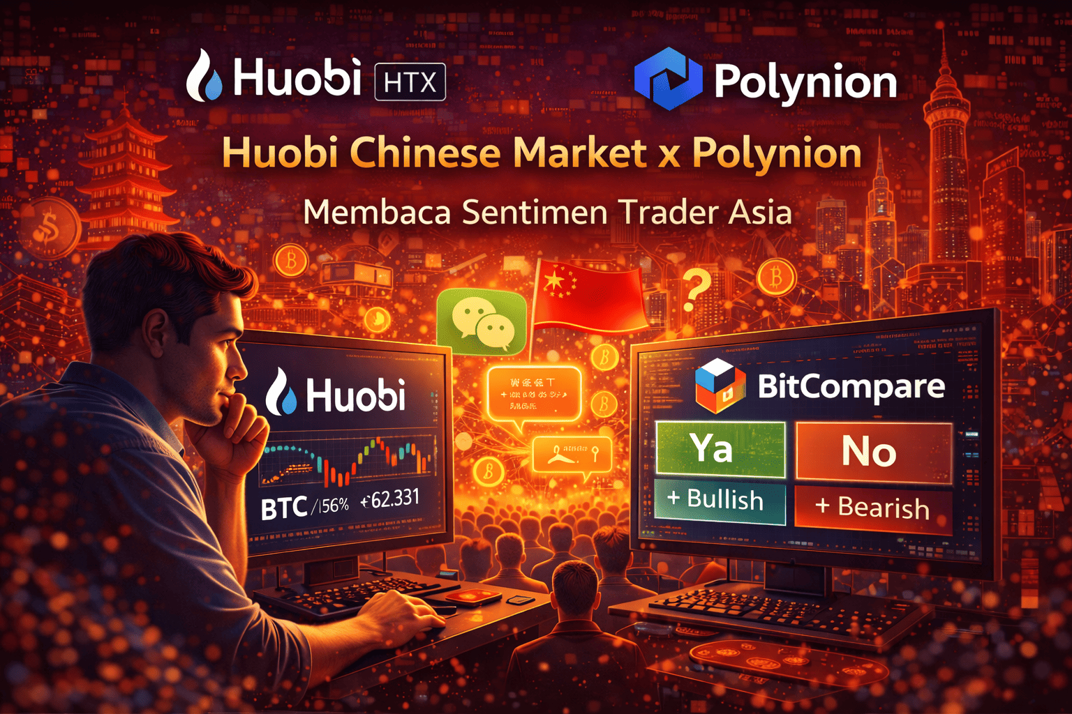 Huobi Chinese market dan sentimen trader Asia dalam pasar kripto
