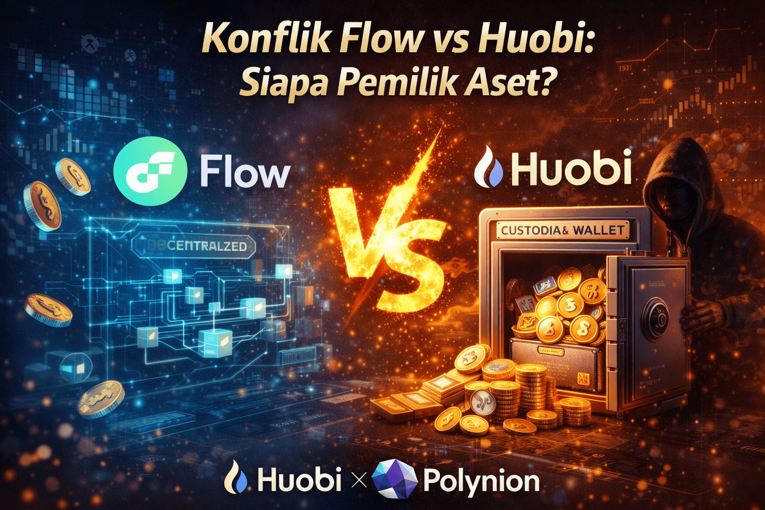 Konflik Flow vs Huobi: Kepemilikan Aset 2026