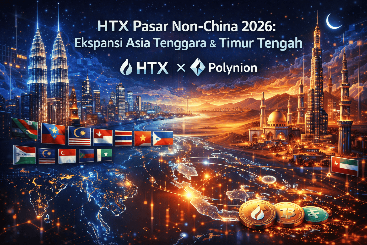 HTX Pasar Non-China 2026: Ekspansi Asia Tenggara & Timur Tengah